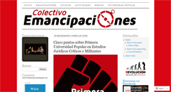 Desktop Screenshot of colectivoemancipaciones.org