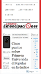 Mobile Screenshot of colectivoemancipaciones.org