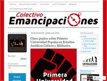 Tablet Screenshot of colectivoemancipaciones.org